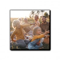 Magneti da frigo personalizzati in legno quadrati 9,5 cm