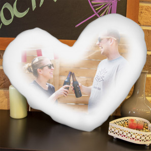 Cuscino a cuore personalizzato