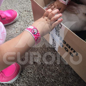 Braccialetti Tyvek per bambini (25 mm)