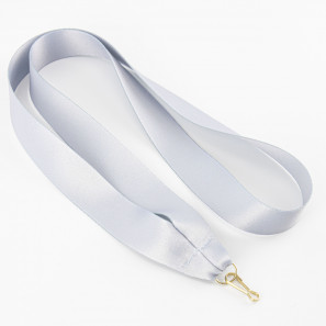 Nastro da collo liscio con gancio
