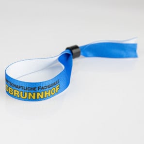 Braccialetti in stoffa effetto raso 15mm