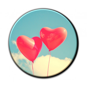 Magnete sul frigorifero Cerchio 9,5 cm