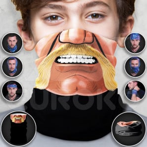 Multi Scarf for Kids Face