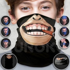 Multi Scarf for Kids Monkey