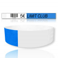 Barcode tyvek karszalag 25 mm