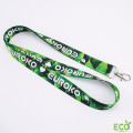 Cinta lanyard eco personalizada