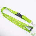 Eco Lanyard with Buckle and Safety Strap
