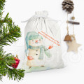 Weihnachtsmann Sack mit eigenem Text