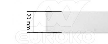 20 mm a coste - +0,040 € (+0,049 € Incl. Tasse)