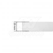 20 mm satinato - +0,030 € (+0,037 € Incl. Tasse)