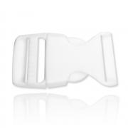 Fibbia di plastica bianca (15 mm)