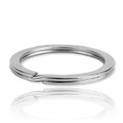 Anello portachiavi piatto 25mm - +0,030 € (+0,037 € Incl. Tasse)